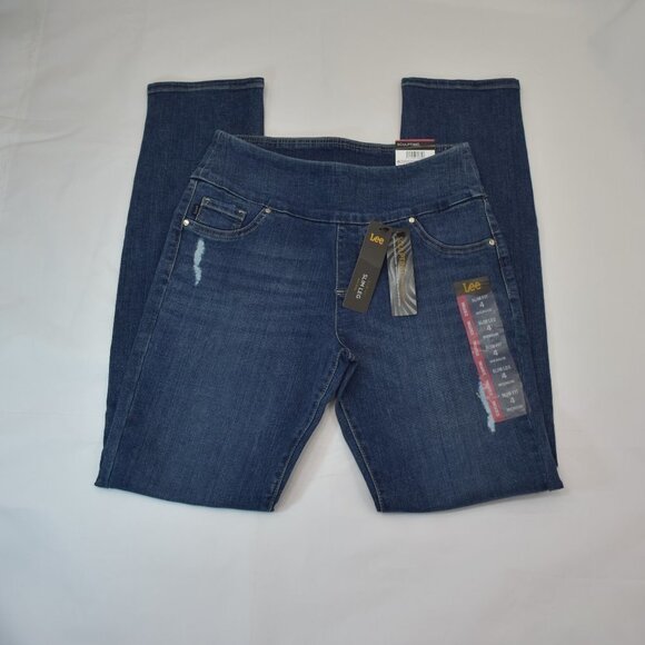 LEE SCULPTING SLIM fit slim LEG ‎ Pull on Jeans - Picture 1 of 7